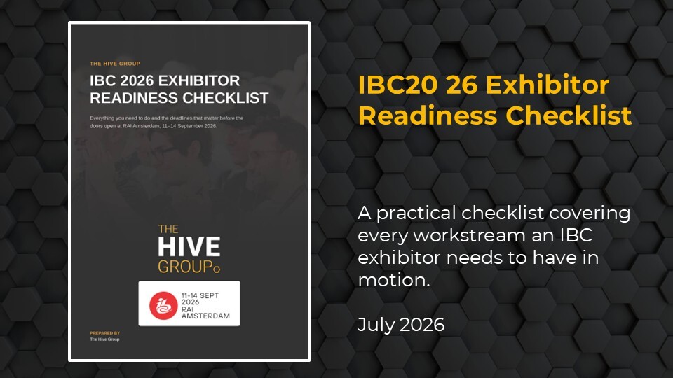 Exhibitor Checklist